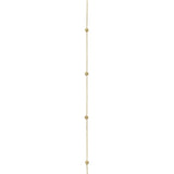 14K Gold Minimal Dorika Bead Bracelet – Elegant Everyday Jewelry - 10