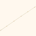 14K Gold Minimal Dorika Bead Bracelet – Elegant Everyday Jewelry - 9