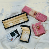 14K Gold Lotus Threader Earrings – Dainty Spiritual Drop Earrings with Crystal Accent