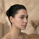 14K Solid Gold Triple Star Tragus Earring – Celestial Cartilage Stud Jewelry