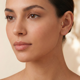 14K Solid Gold Dog Bone Tragus Earring – Pet Lover Cartilage Stud