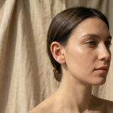 14K Solid Gold Daisy Tragus Earring – Dainty Cartilage Piercing Stud