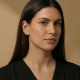 14K Massivgold Blatt Tragus Ohrring – Von der Natur inspirierter Knorpelschmuck