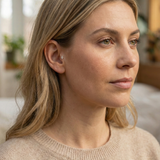 Boucle d'oreille tragus double goutte en or 14 carats – Boucle d'oreille délicate symétrique pour cartilage BRK2