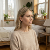 Boucle d'oreille tragus double goutte en or 14 carats – Boucle d'oreille délicate symétrique pour cartilage BRK2