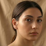 14K Gold Butterfly Tragus Stud Earring – Cartilage Piercing Jewelry