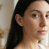 14K Gold Butterfly Tragus Stud Earring – Cartilage Piercing Jewelry