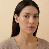 14K Solid Gold Lightning Bolt Tragus Earring – Flat Back Threadless Labret