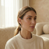 14K Solid Gold Leaf Cartilage Earring Nature Inspired Tragus Stud