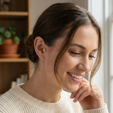 14K Gold Infinity Tragus Stud – Flat Back Symbolic Piercing