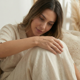 14K Gold Cross Hand Chain Bracelet Rosary Style Faith Jewelry for Women