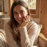 14K Yellow Gold Pave Heart Signet Ring - Romantic Statement Band