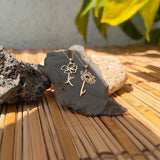 Personalized Birth Month Flower Necklace – 14K Gold