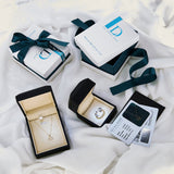 14K Gold Flying Bird Necklace – Symbol of Freedom & Peace