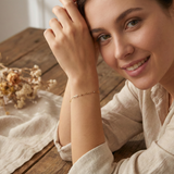 14K Gold Infinity Symbol Bracelet – Dainty Eternal Charm